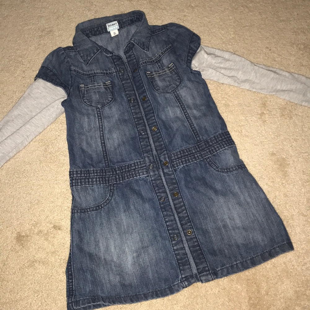 OLD NAVY Girls Jean dress